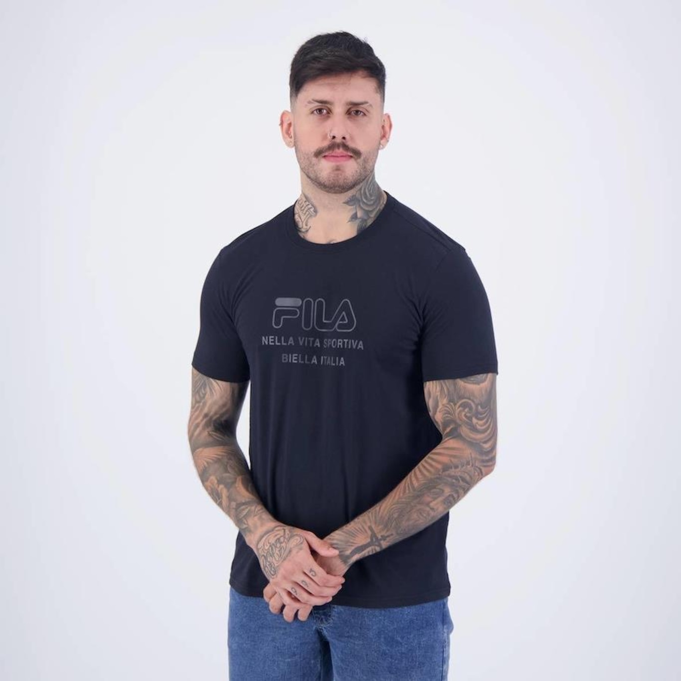 Camiseta Fila Nella Vitta - Masculina - Foto 3