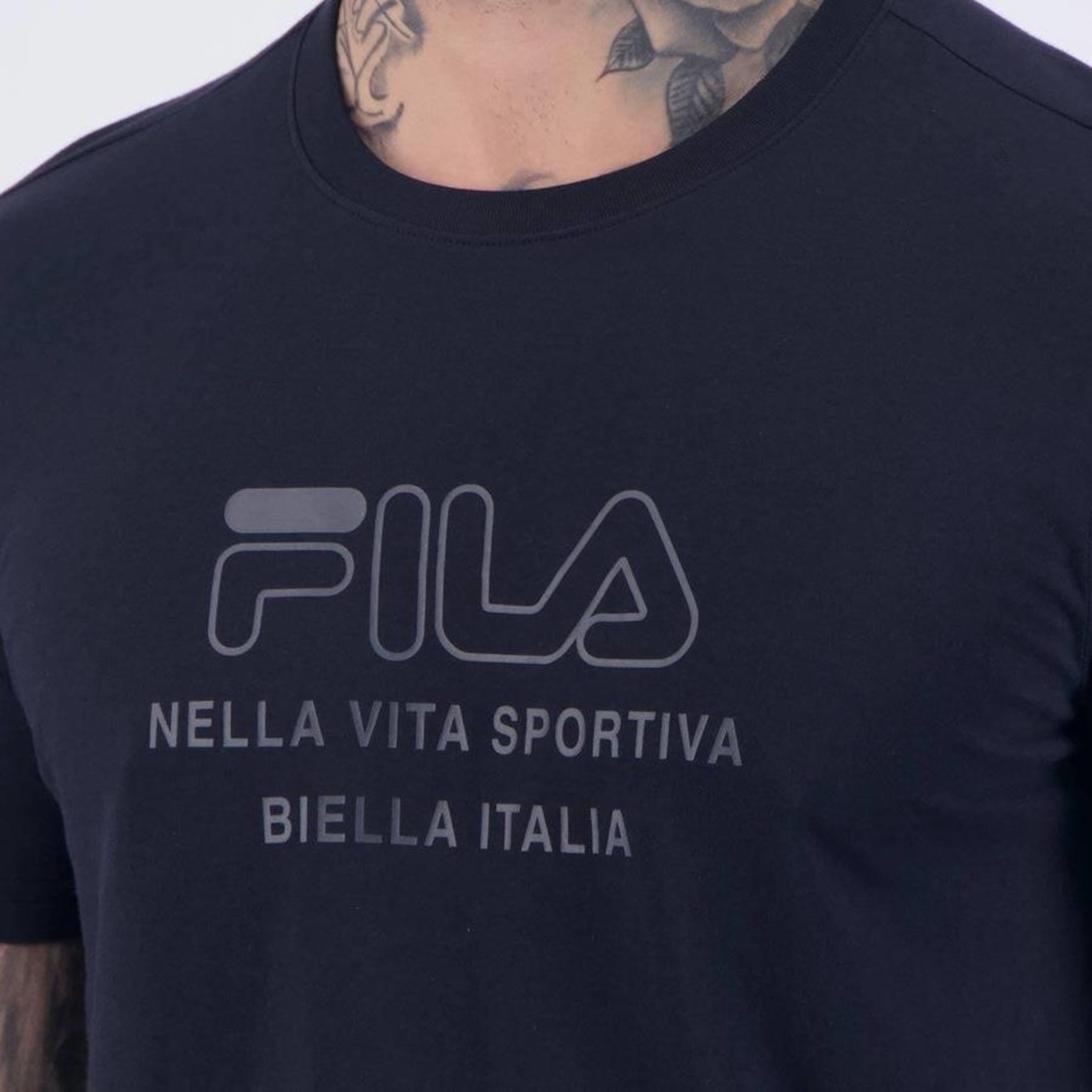 Camiseta Fila Nella Vitta - Masculina - Foto 5