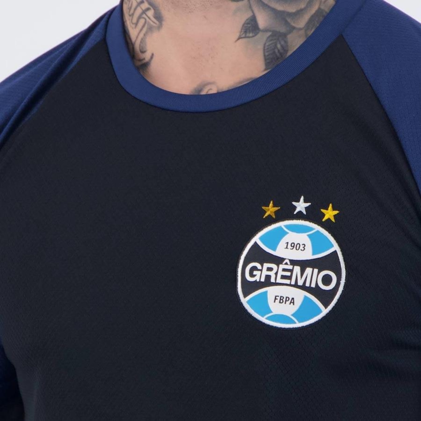 Camisa do Grêmio Retromania Basic Home - Masculina - Foto 2