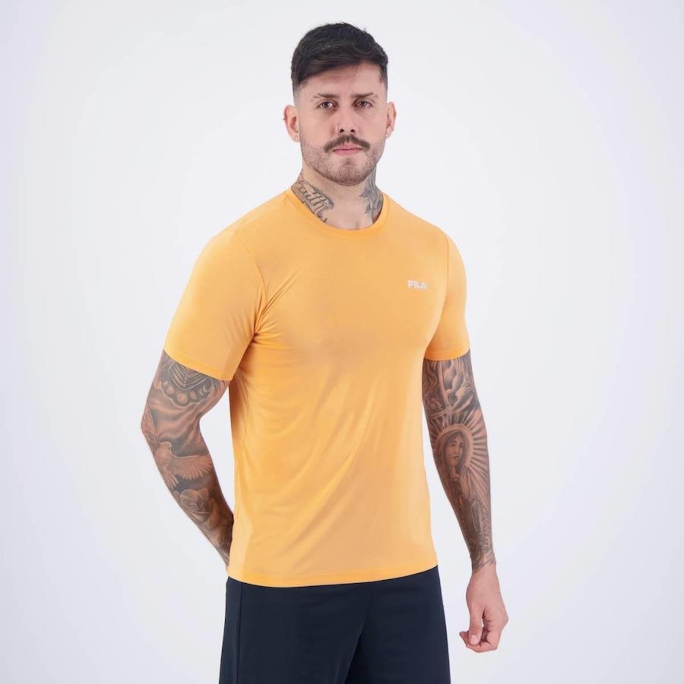 Camiseta Fila Sport Melange Lux - Masculina - Foto 2