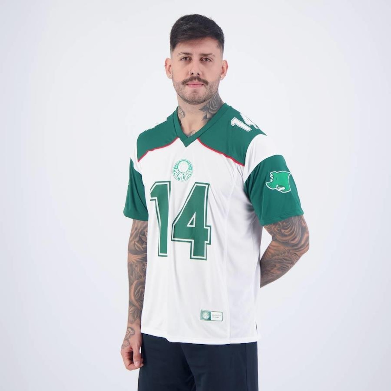 Camisa do Palmeiras Futebol Americano Farda - Masculina - Foto 5