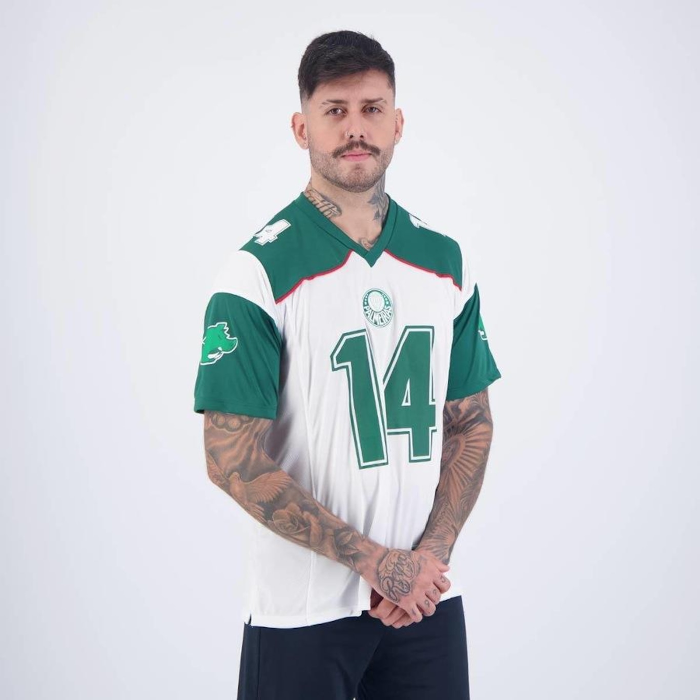 Camisa do Palmeiras Futebol Americano Farda - Masculina - Foto 6