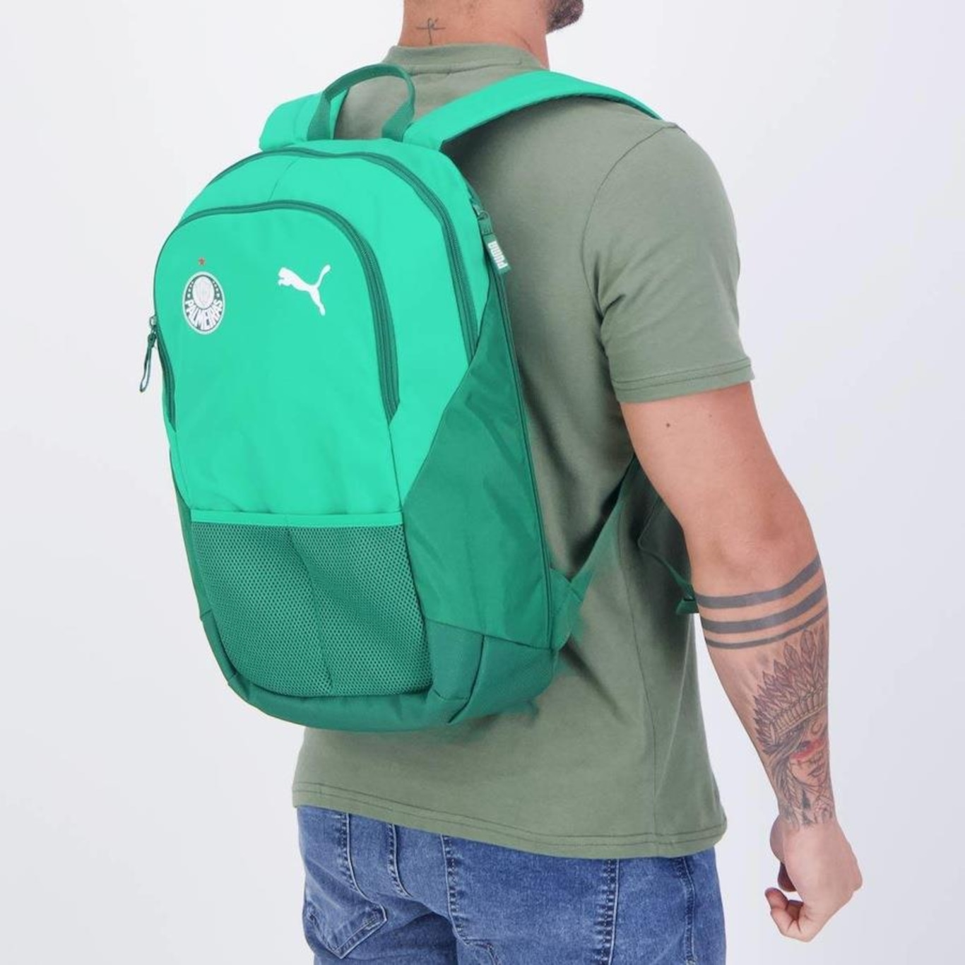 Mochila do Palmeiras Puma Team - 24 Litros - Foto 1