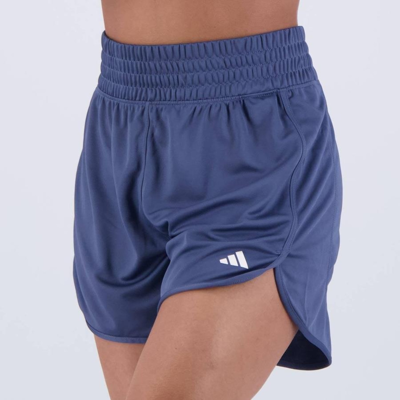 Shorts Adidas Pacer Knit - Feminino - Foto 1