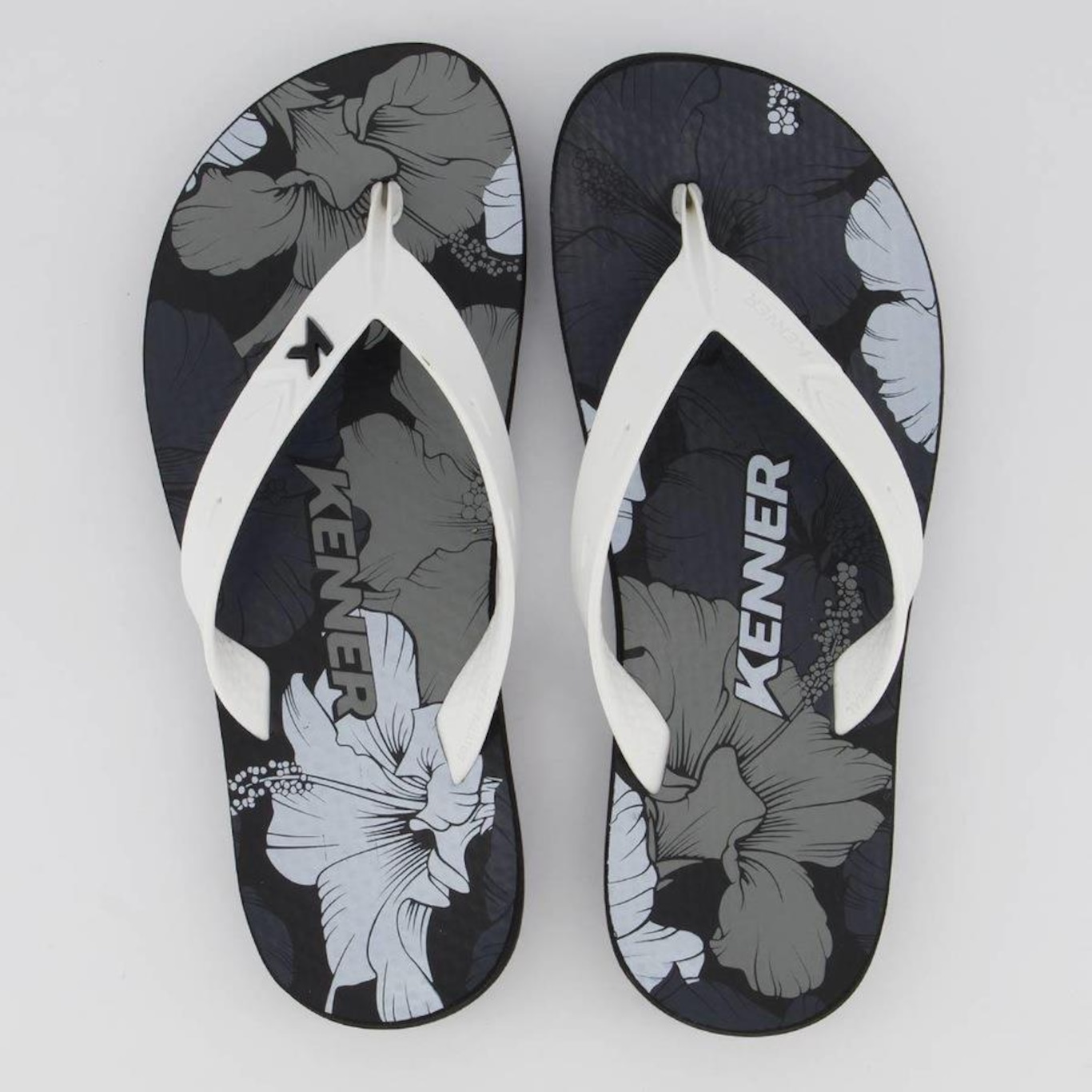 Chinelo Kenner Summer Hibisco - Masculino - Foto 1