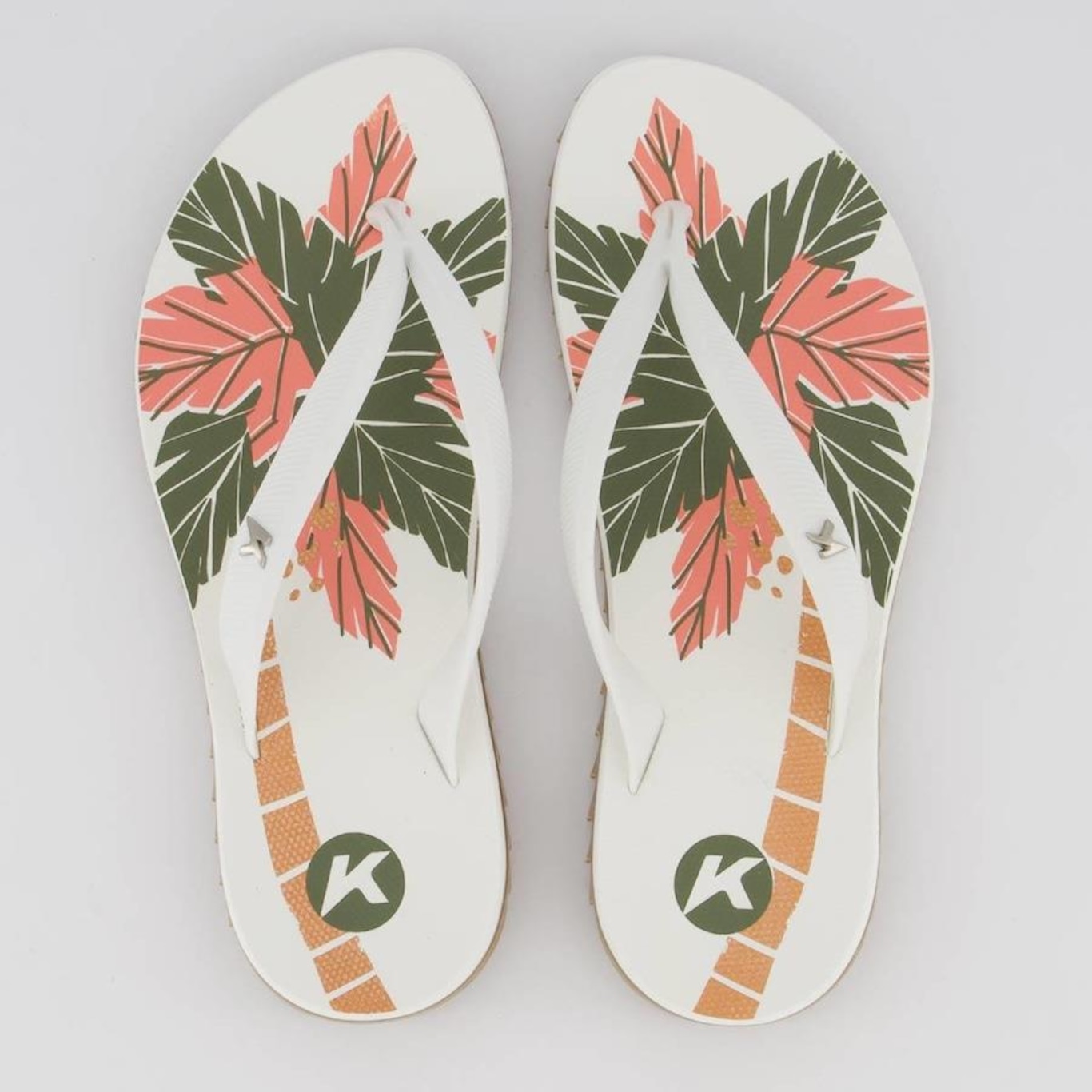 Chinelo Kenner Ibiza Pro Palm - Feminino - Foto 1