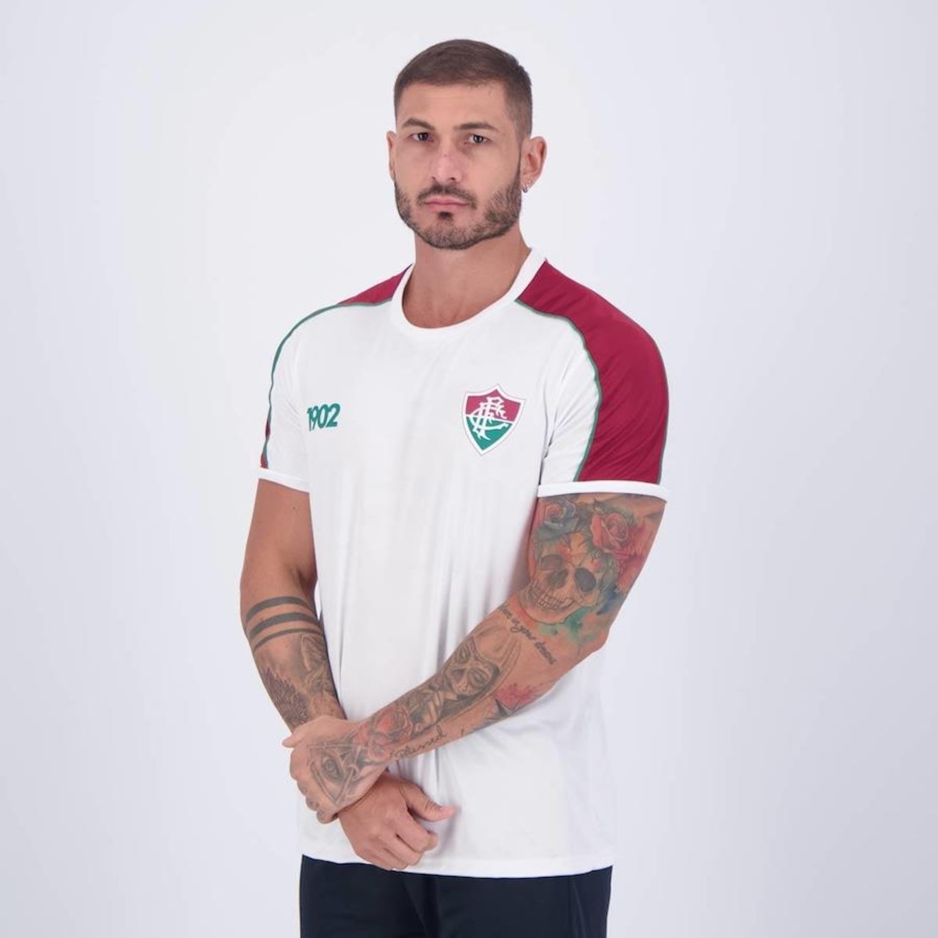 Camisa do Fluminense Braziline Dawn - Masculina - Foto 1