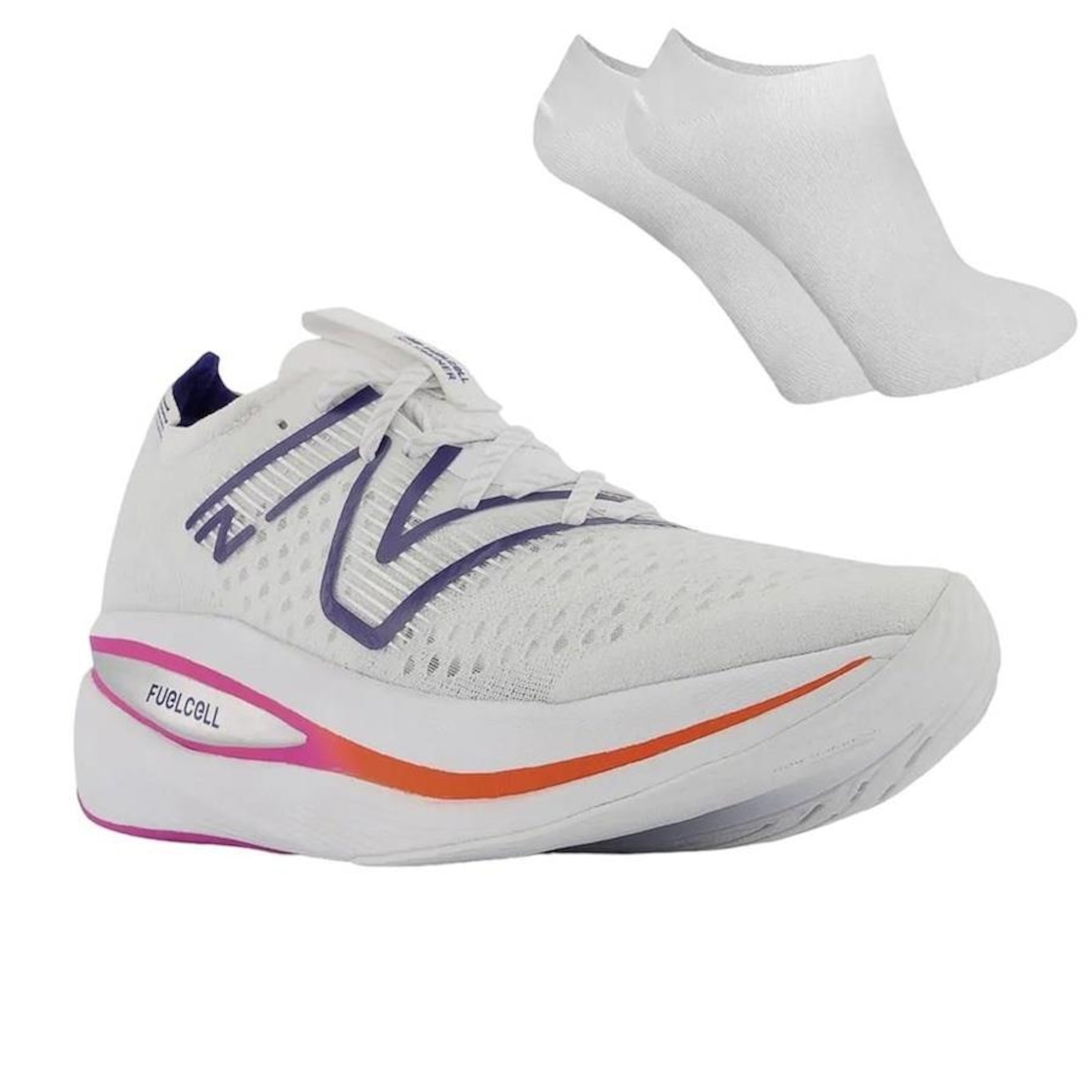 Tênis New Balance Fuelcell Supercomp + Par de Meia - Feminino - Foto 1