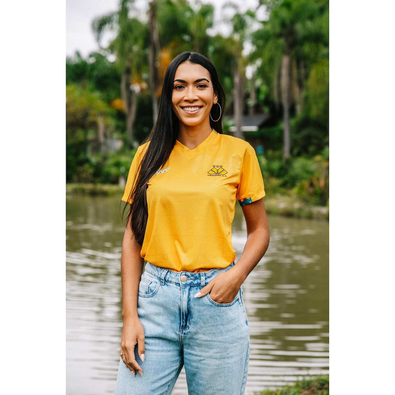 Camisa do Criciúma 2024 Autismo Volt - Feminina - Foto 1