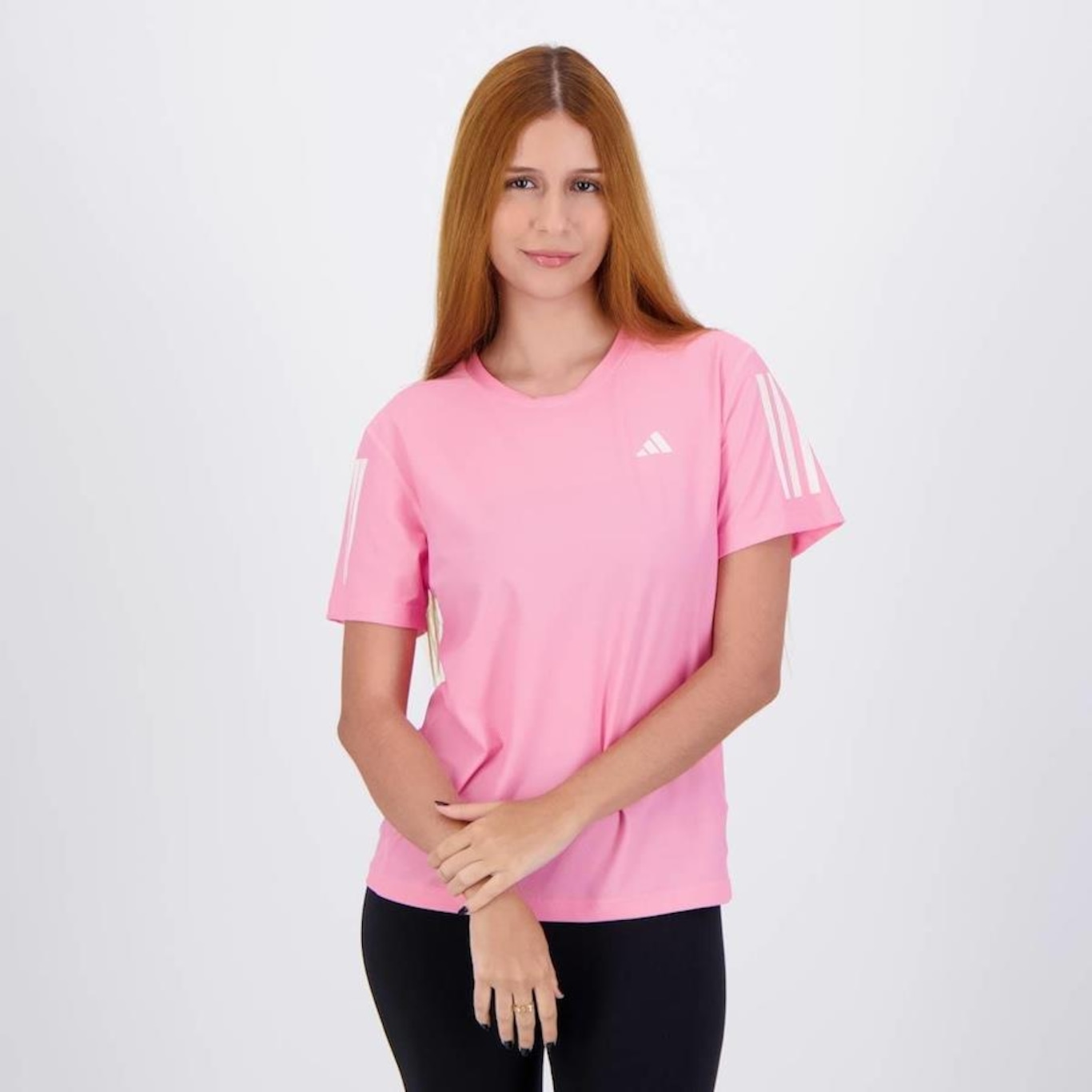 Camiseta Adidas Own The Run Base I - Feminina - Foto 1