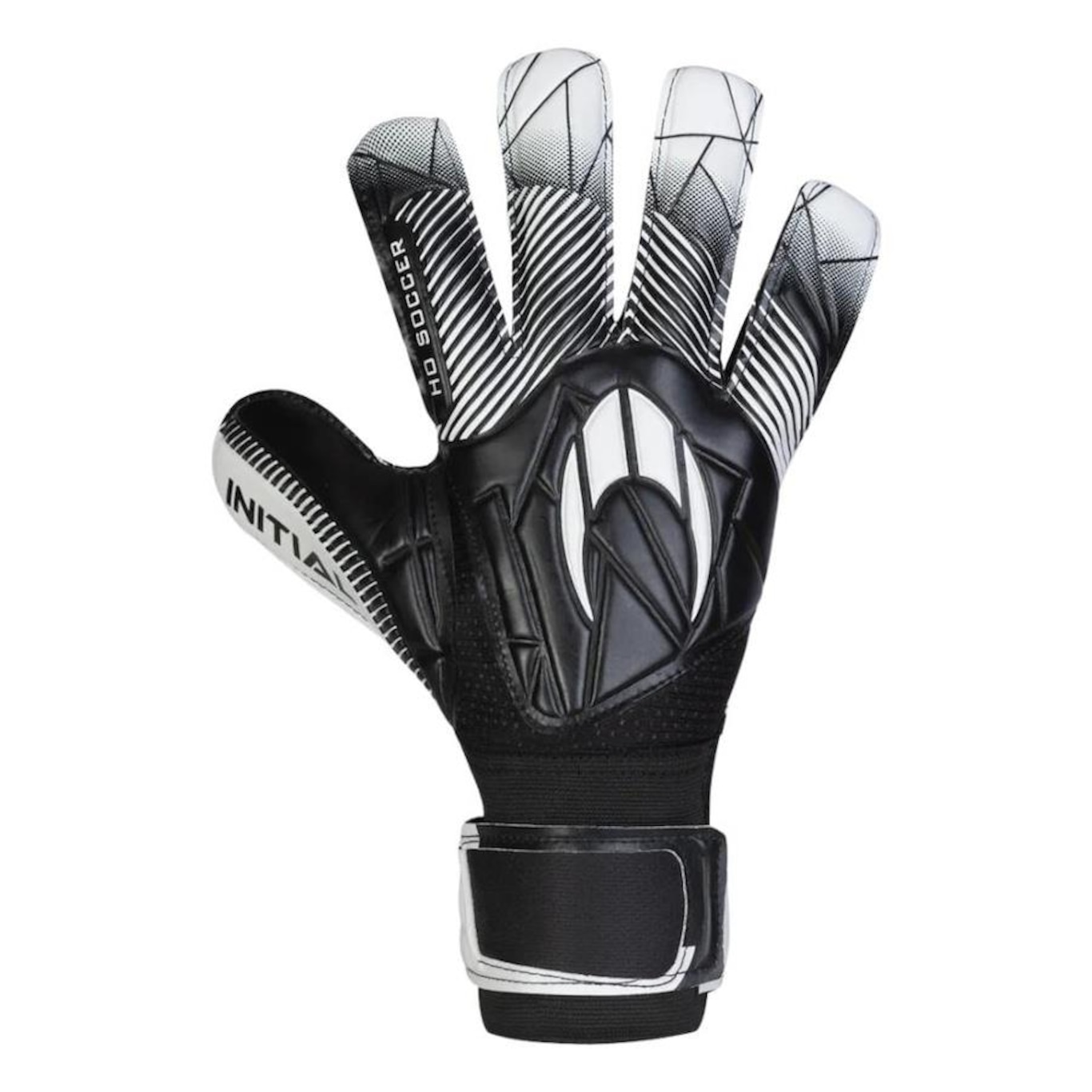 Luvas de Goleiro Ho Soccer Initial Negative Classic - Adulto - Foto 1