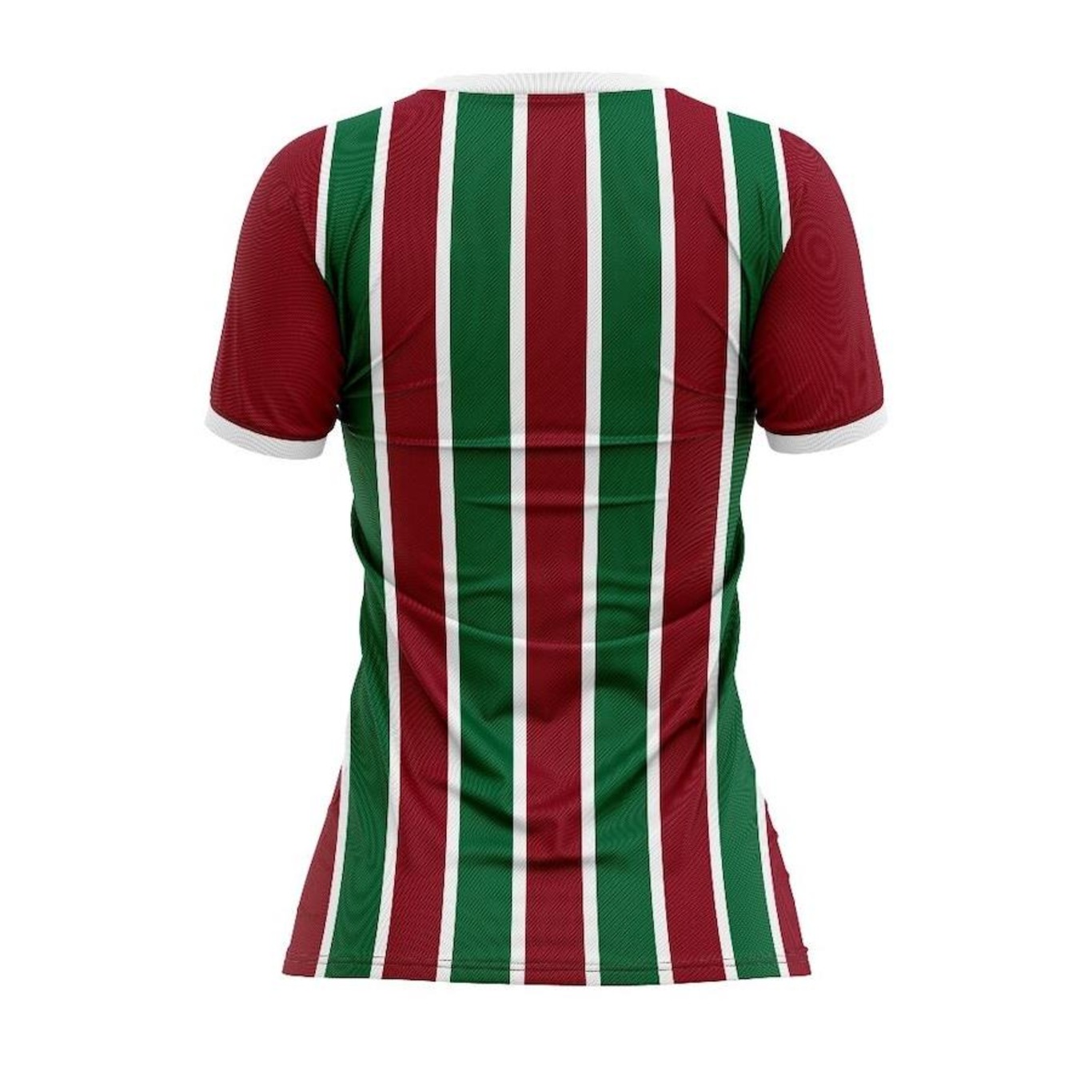 Camisa do Fluminense Baby Look Attract Tricolor Braziline - Feminina - Foto 2