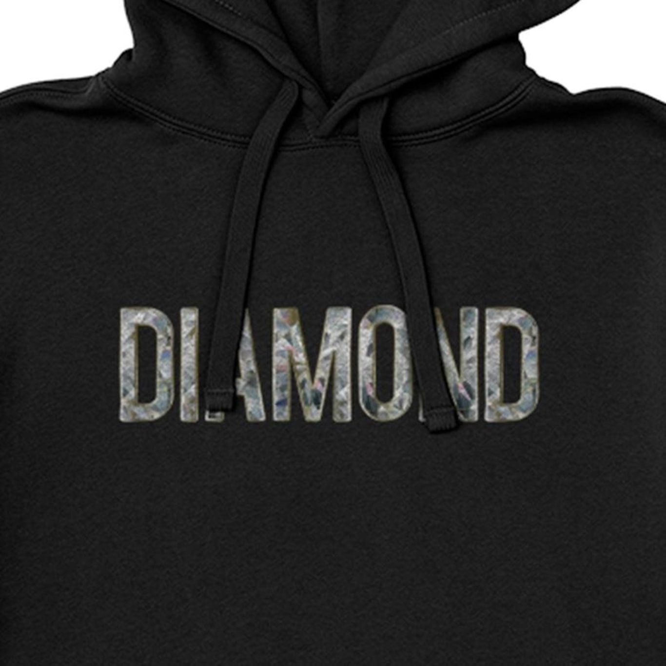 Blusão de Moletom com Capuz Diamond Bold Hoodie - Masculino - Foto 2