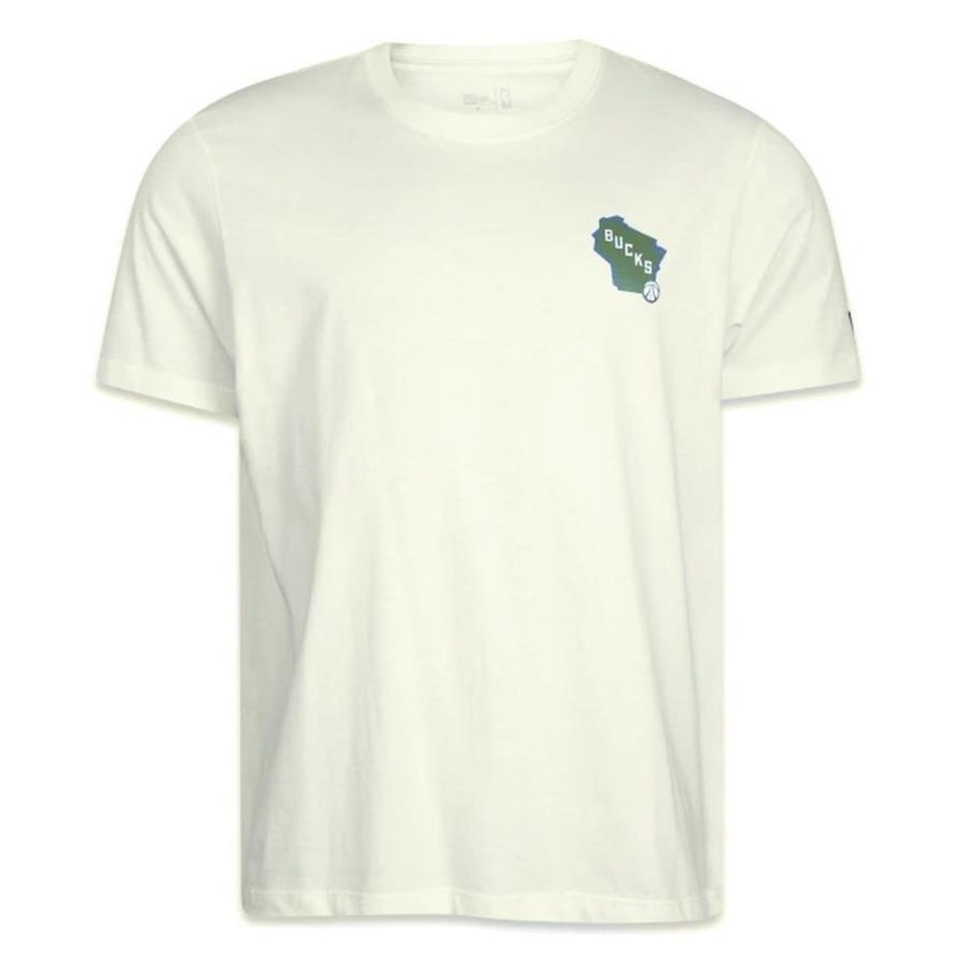 Camiseta New Era Milwaukee Bucks Core - Masculina - Foto 1