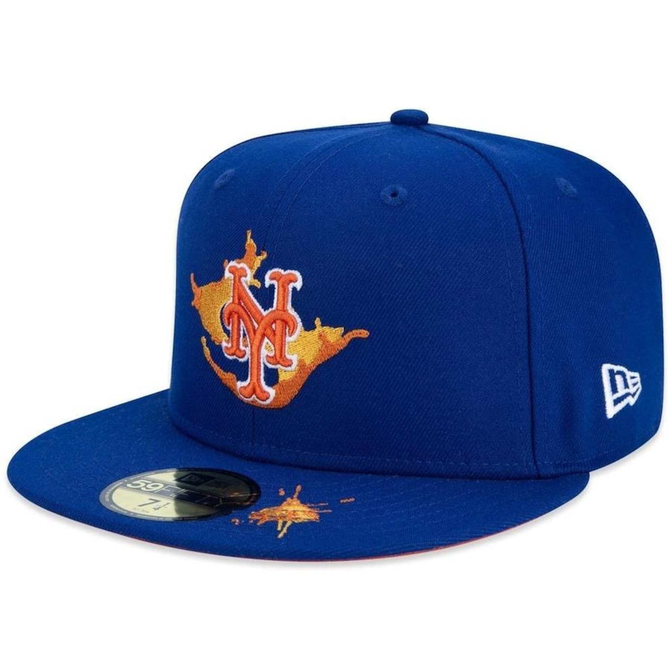 Bone New Era 59Fifty New York Mets Core Mlb - Fechado - Masculino - Foto 1