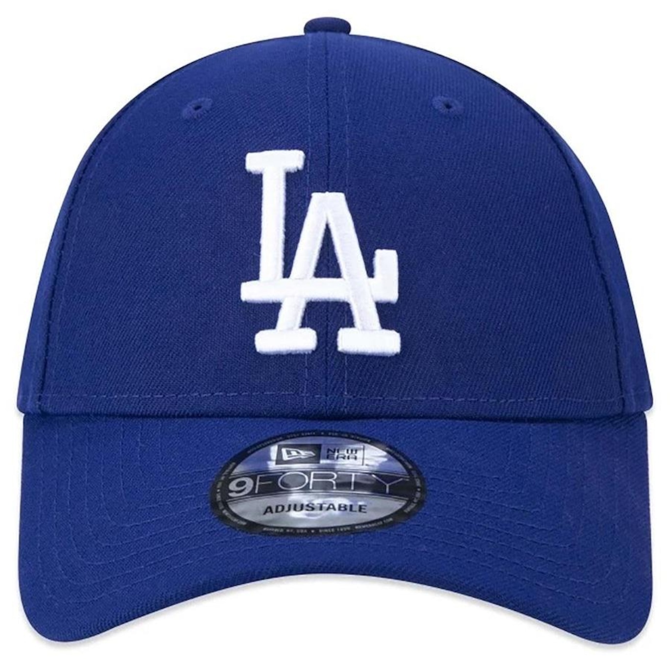 Boné New Era 9Forty Los Angeles Dodgers Aba Curva - Adulto - Foto 2