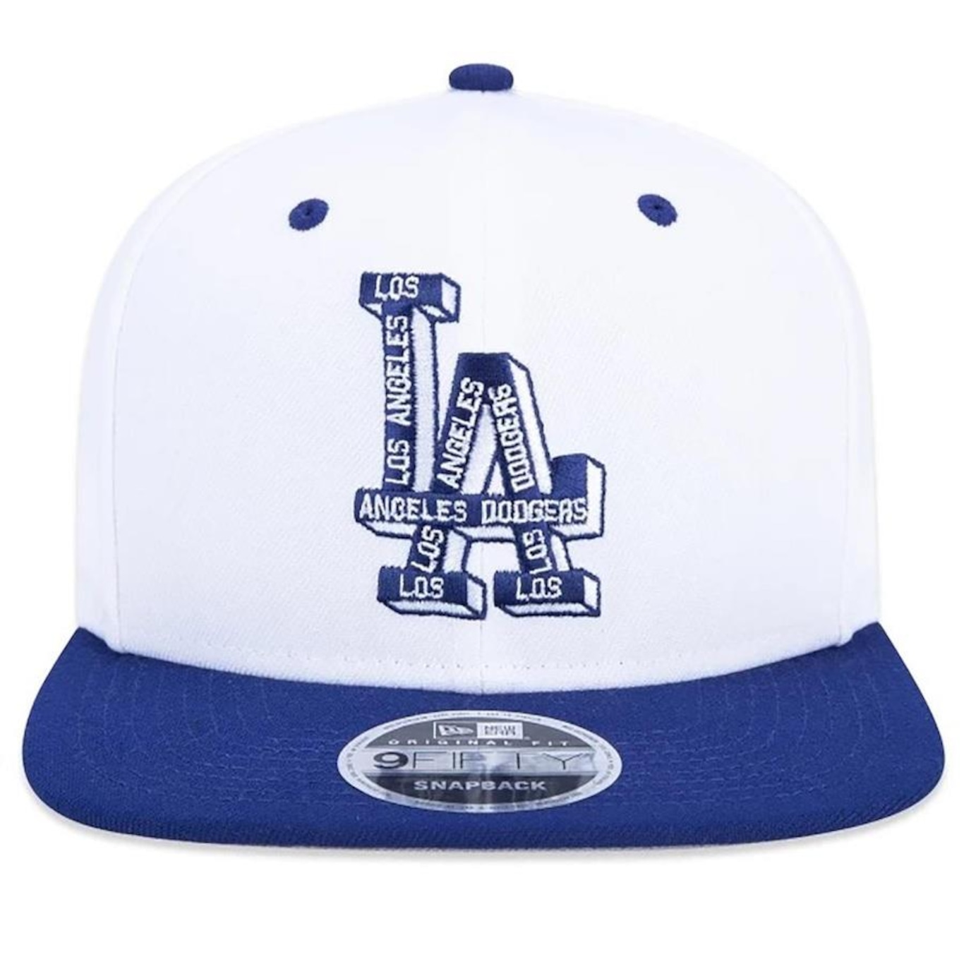 Boné Aba Reta New Era 9Fifty Of Los Angeles Dodgers Core Mlb - Adulto - Foto 2