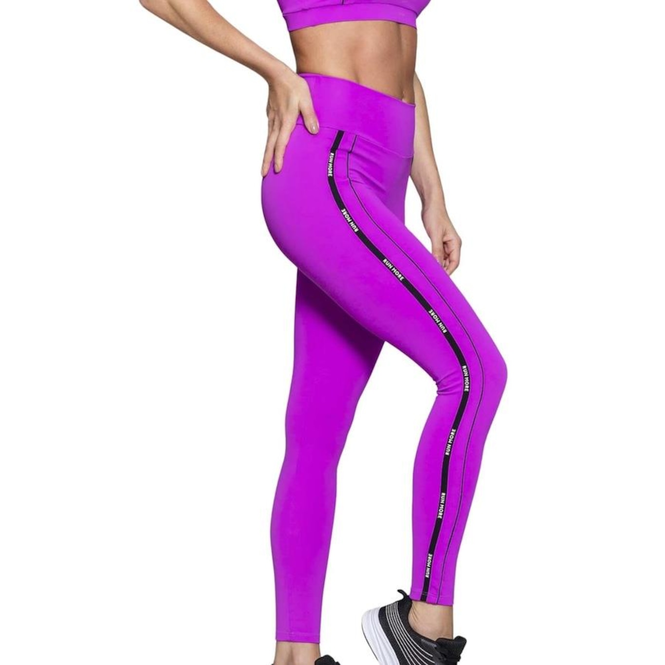 Calça Legging com Bolso Run More - Feminina - Foto 2