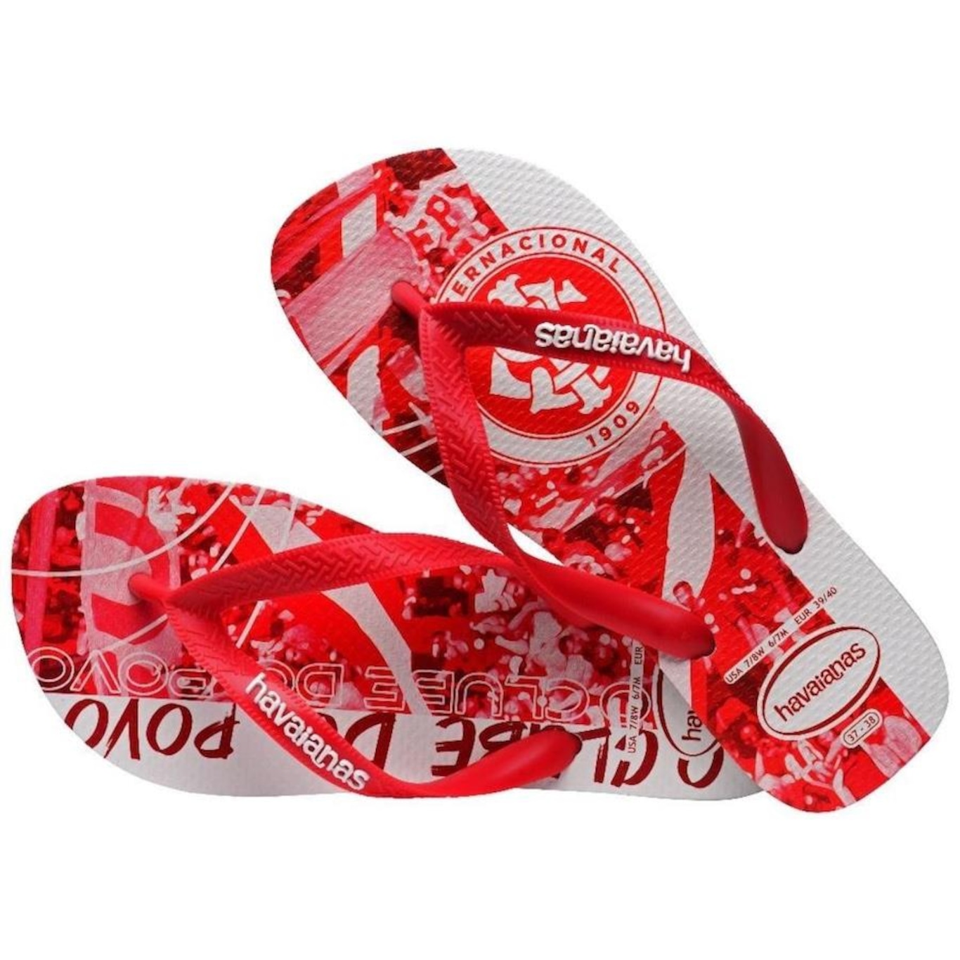 Chinelo Havaianas Top Times Internacional - Unissex - Foto 4