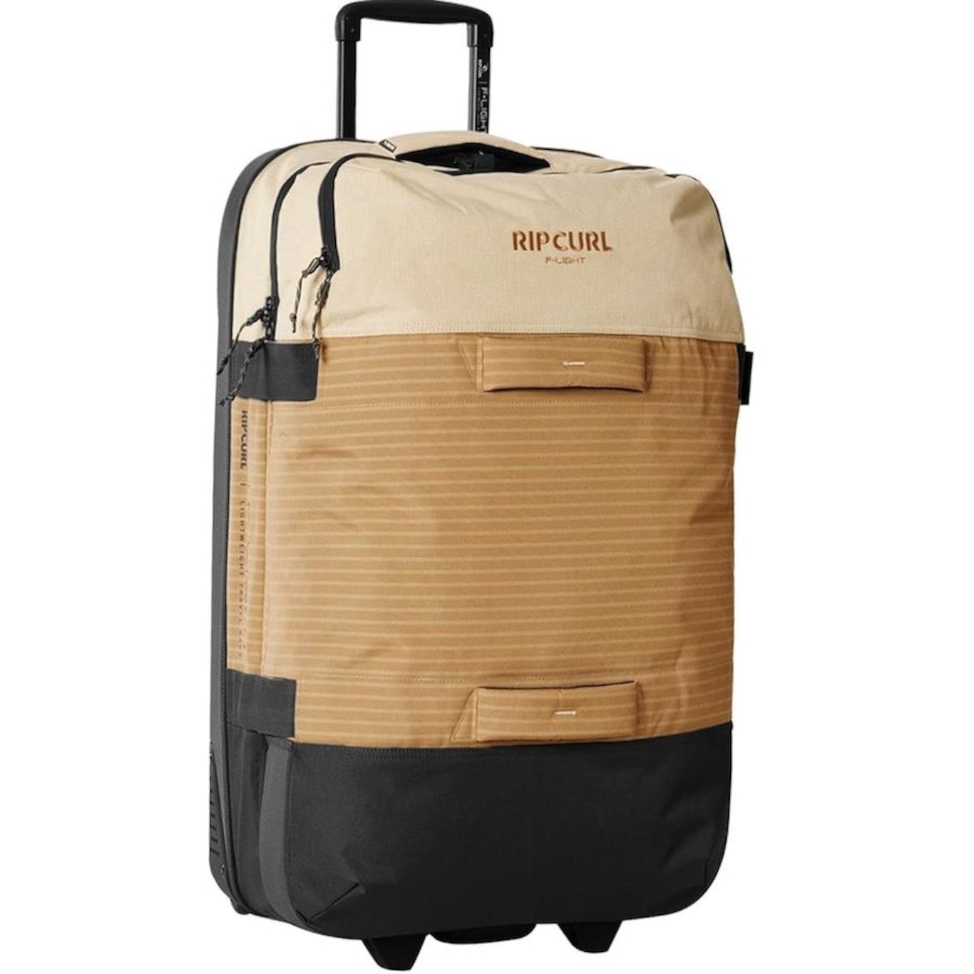 Mala Rip Curl Viagem Com Rodinhas F-Light Global 110L Revival Light Brown Importada - Foto 1