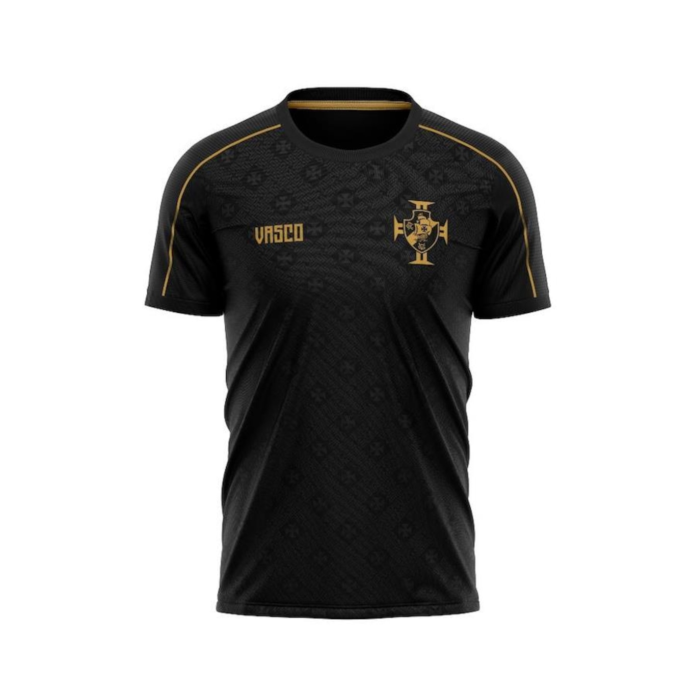 Camisa do Vasco da Gama Dawn Símbolo Gold Braziline - Infantil - Foto 1