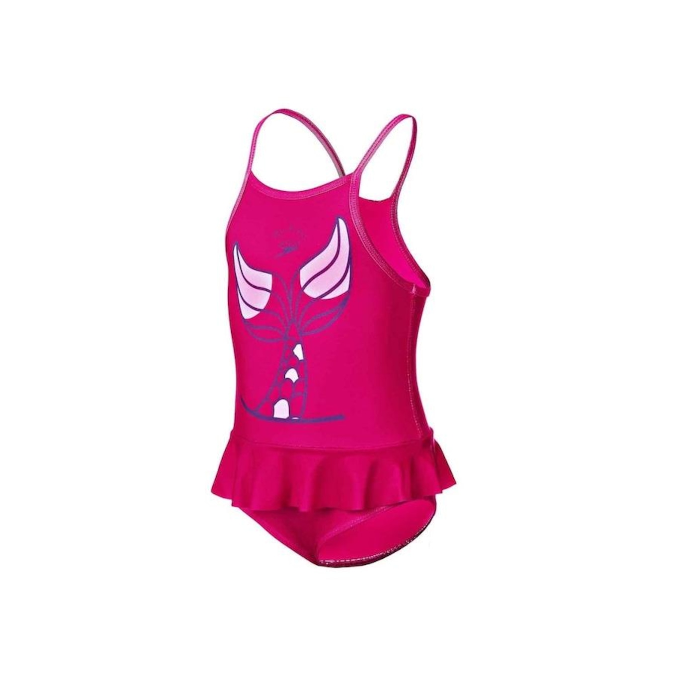 Maiô Alça Speedo Fina Mermaid Shock - Infantil - Foto 1