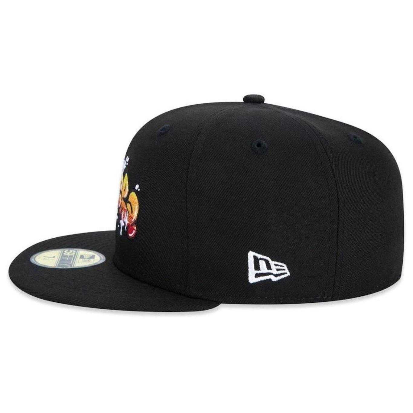 Boné Aba Reta New Era 59Fifty Branded All Hip Hop Origens - Fechado - Masculino - Foto 4