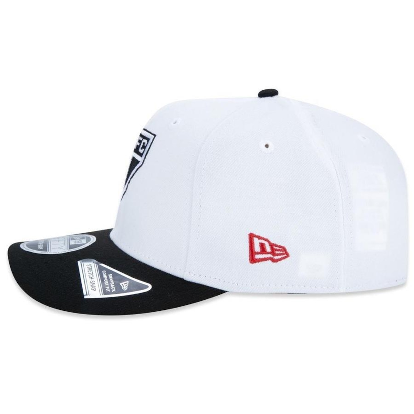 Boné New Era 9Fifty Stretch Snap São Paulo Futebol - Snapback - Masculino - Foto 4