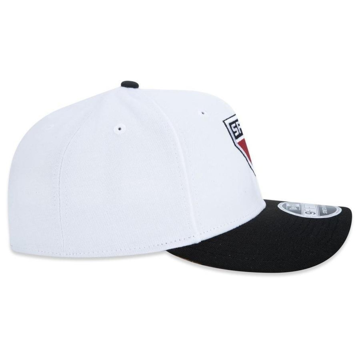 Boné New Era 9Fifty Stretch Snap São Paulo Futebol - Snapback - Masculino - Foto 5