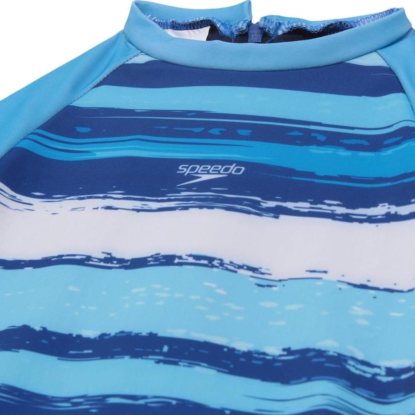 Body Raglan Stripes Kids Speedo - Foto 4