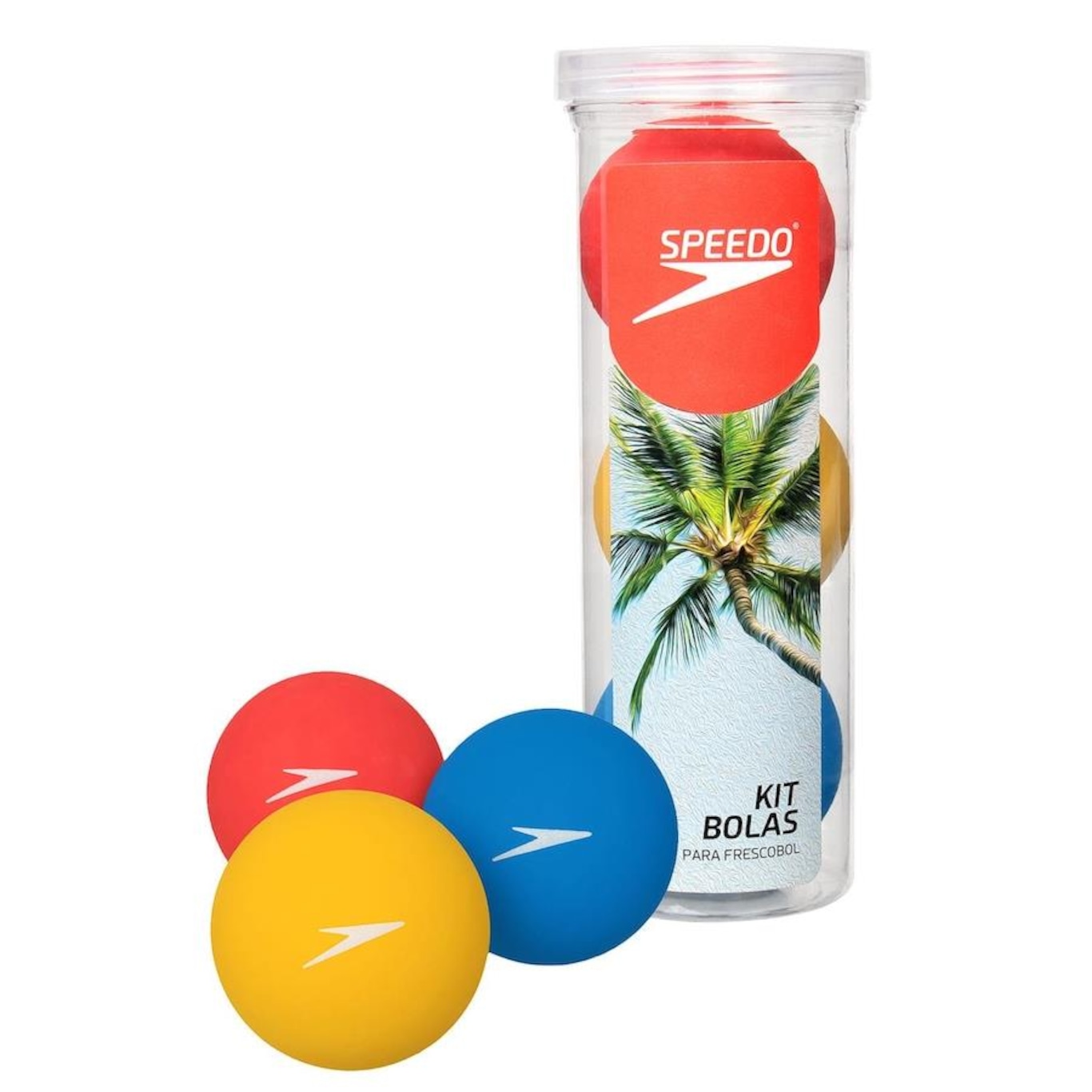 Kit de 3 Bolas de Frescobol  Speedo - Foto 3