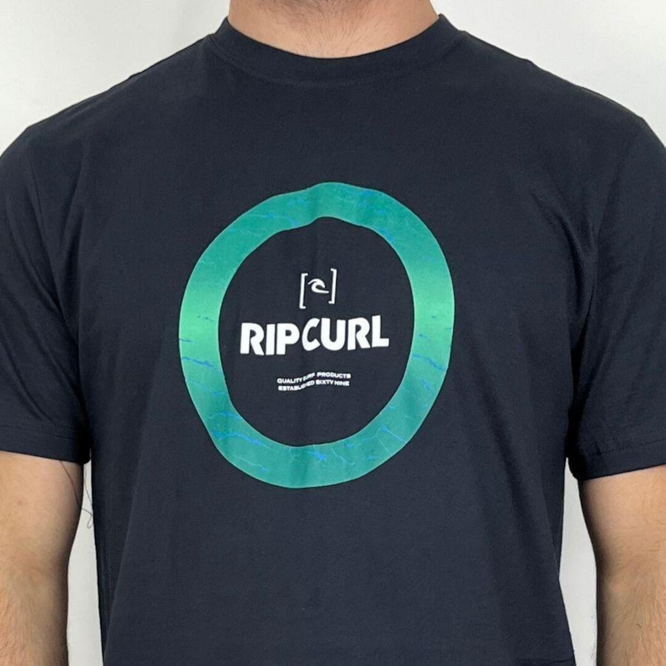 Camiseta Rip Curl Circle 10M Filter - Masculina - Foto 2