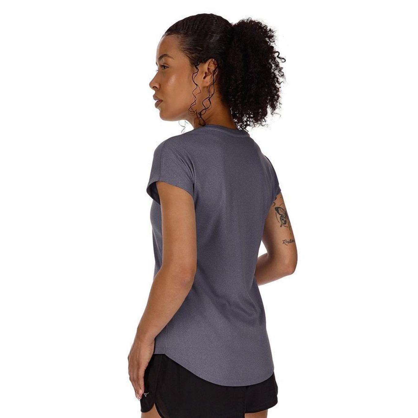 Camiseta Mizuno Spark Big Logo - Feminina - Foto 3