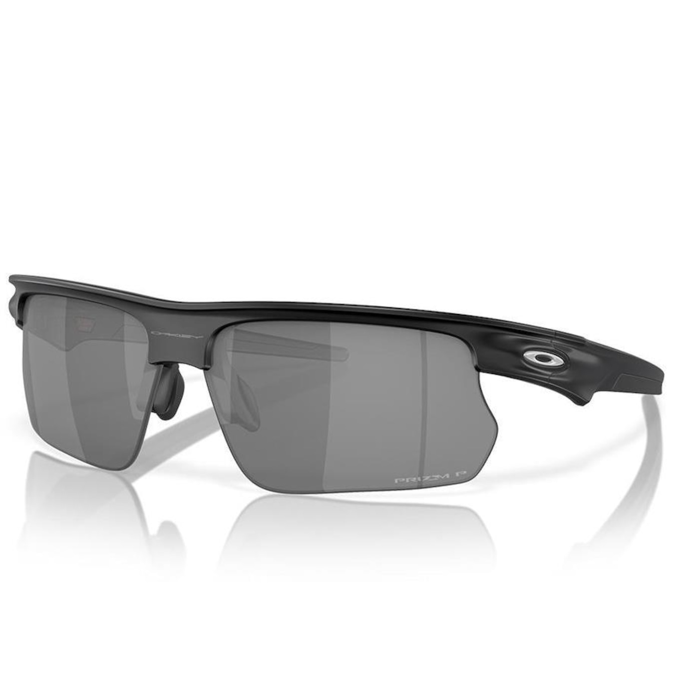 Óculos de Sol Unissex Oakley Bisphaera Matte Black Prizm Black Polarized - Foto 1