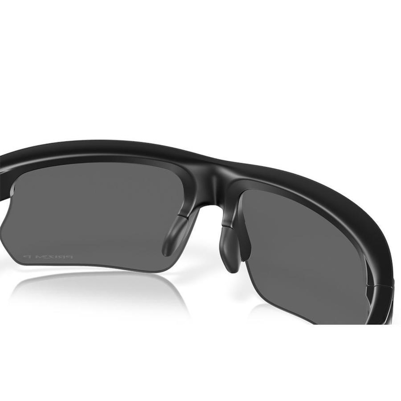 Óculos de Sol Unissex Oakley Bisphaera Matte Black Prizm Black Polarized - Foto 2