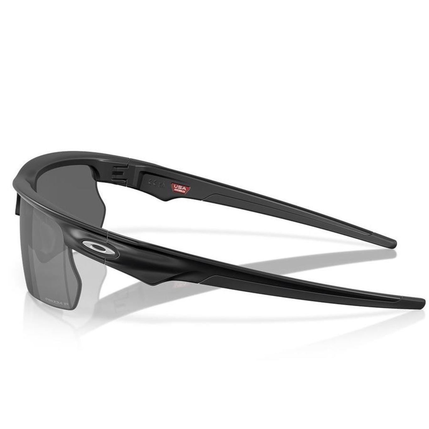 Óculos de Sol Unissex Oakley Bisphaera Matte Black Prizm Black Polarized - Foto 5