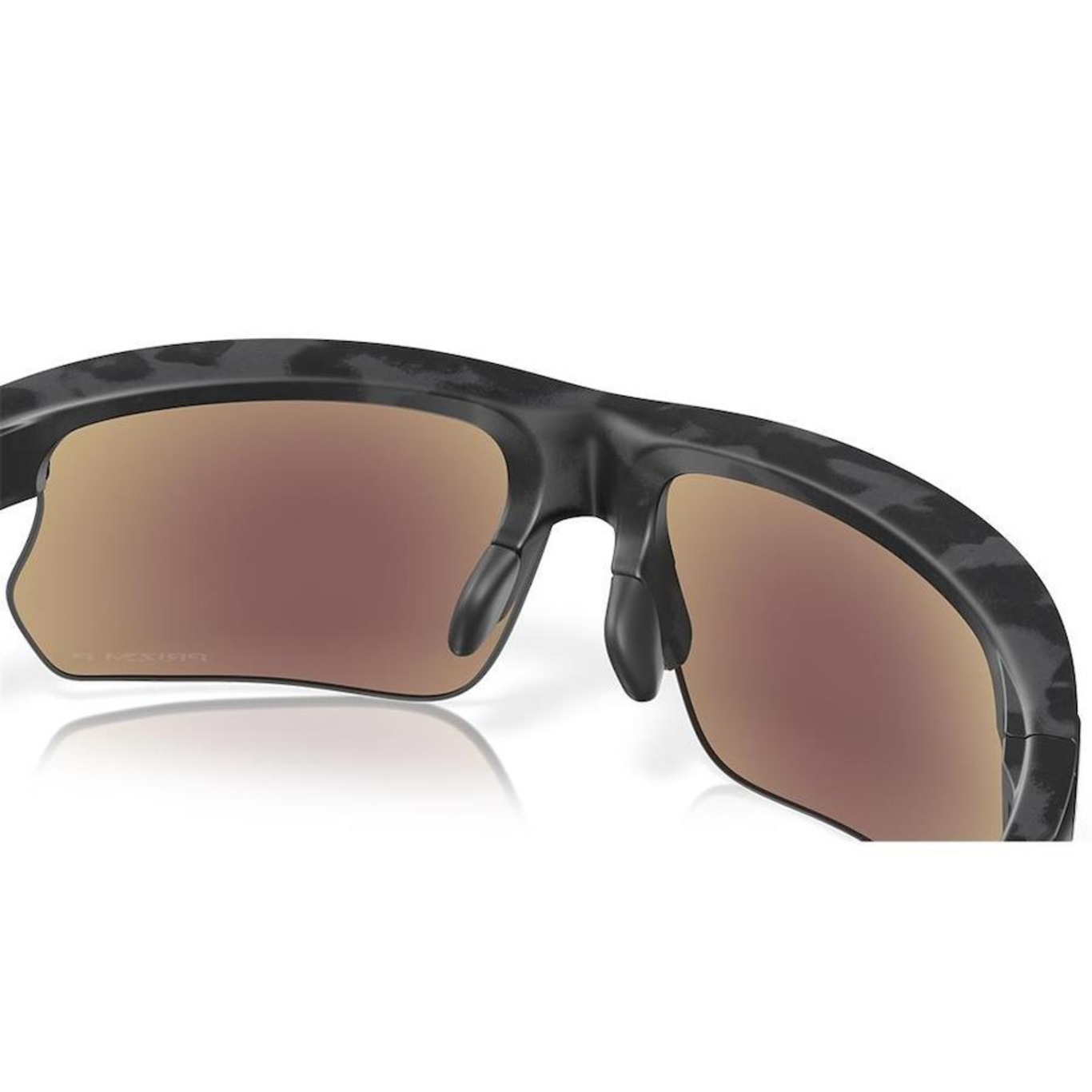 Óculos de Sol Unissex Oakley Bisphaera Matte Grey Camo 0568 - Foto 2