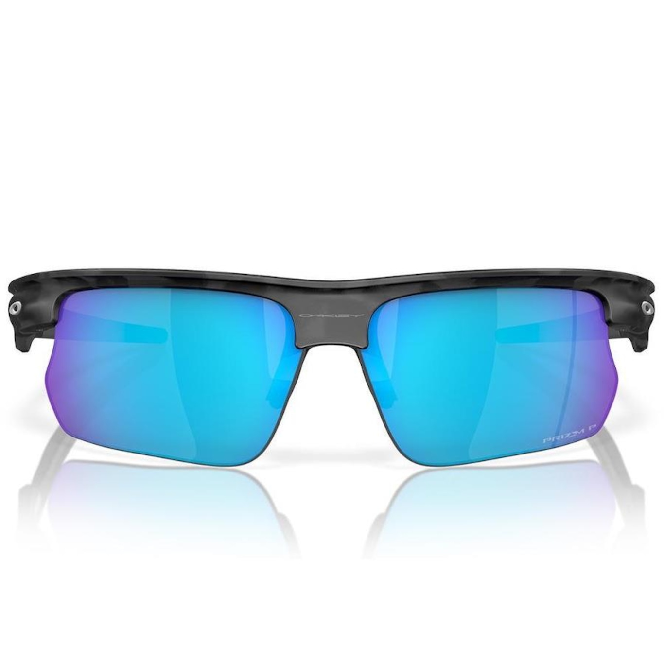 Óculos de Sol Unissex Oakley Bisphaera Matte Grey Camo 0568 - Foto 3