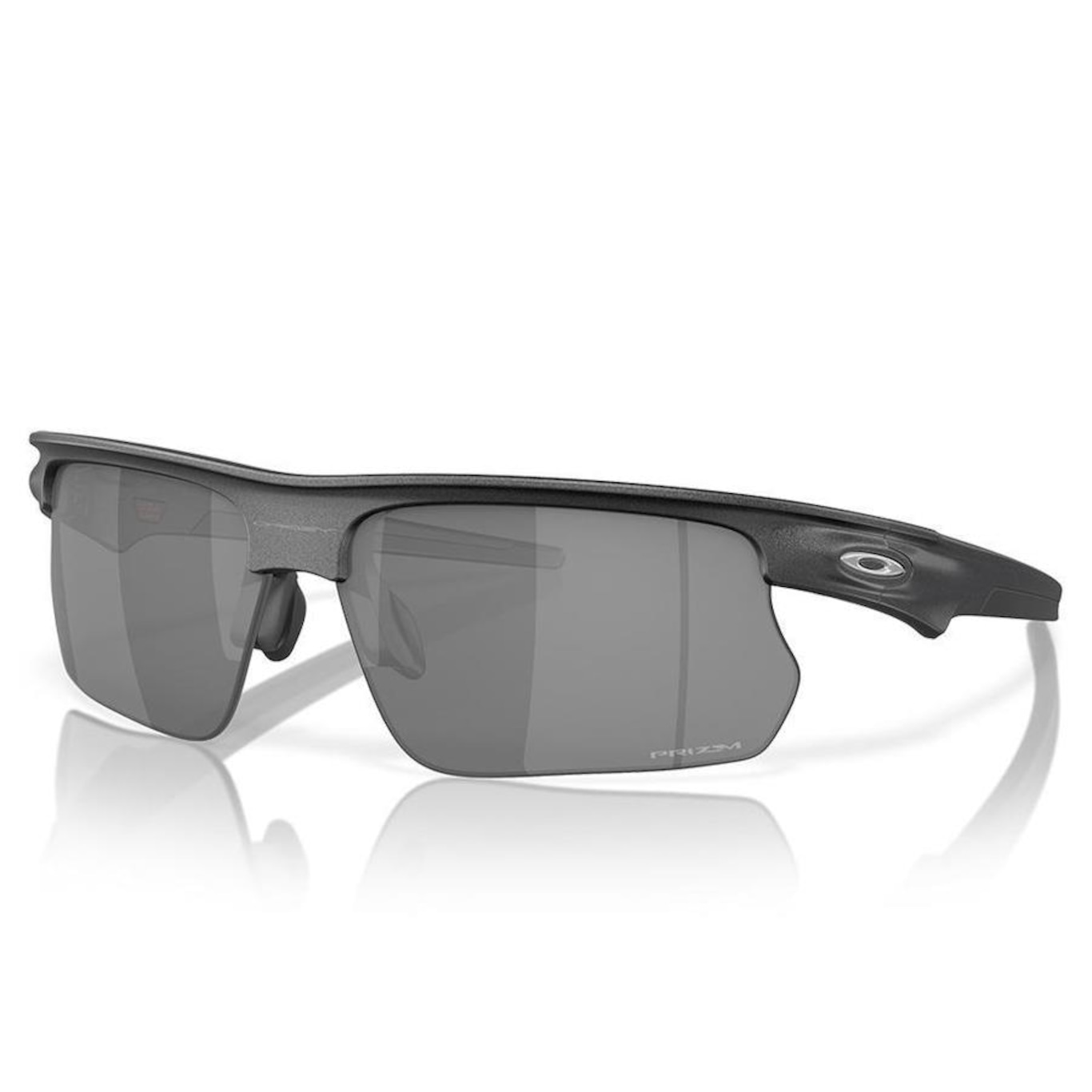 Óculos de Sol Unissex Oakley Bisphaera Steel Prizm Black - Foto 1