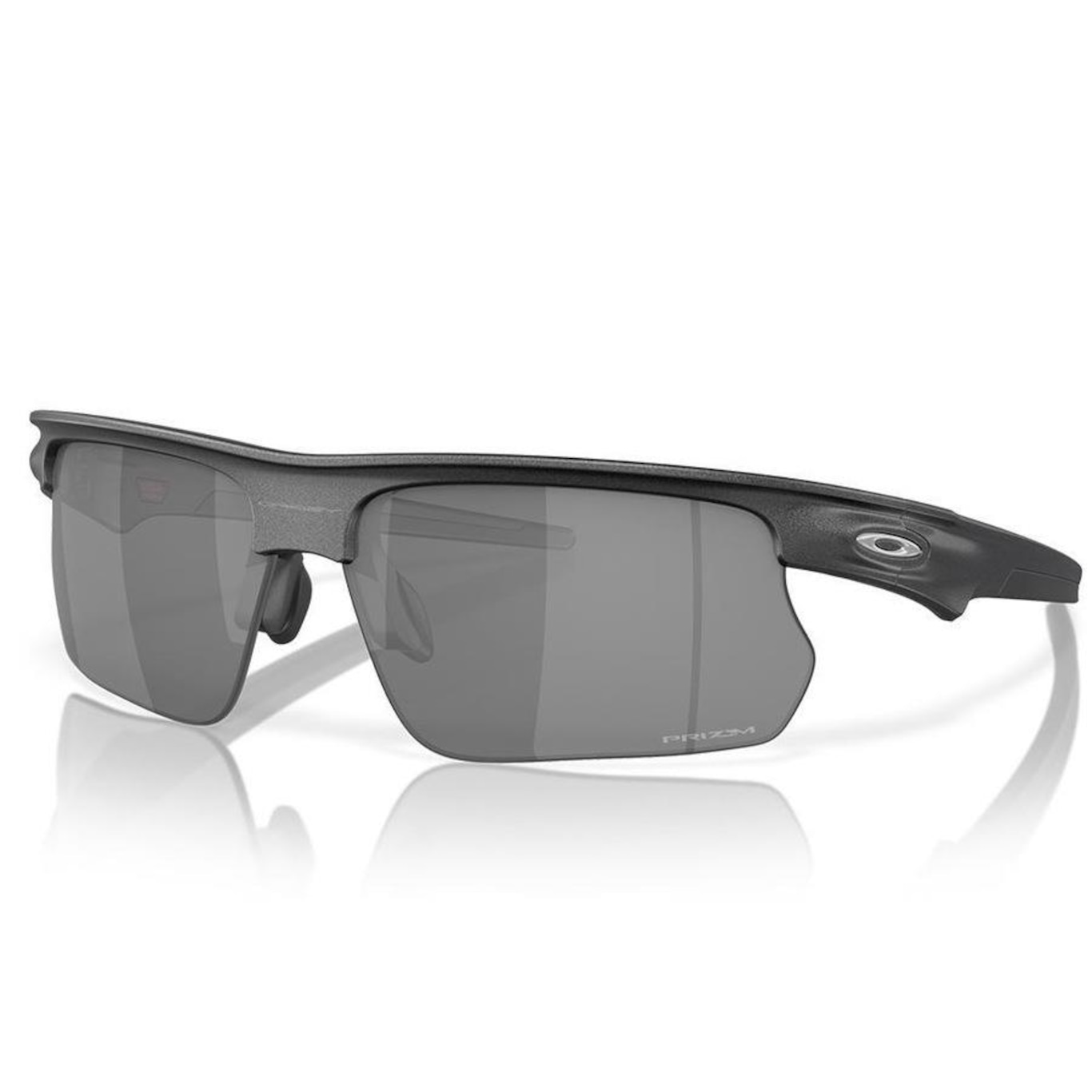 Óculos de Sol Unissex Oakley Bisphaera Steel Prizm Black - Foto 5