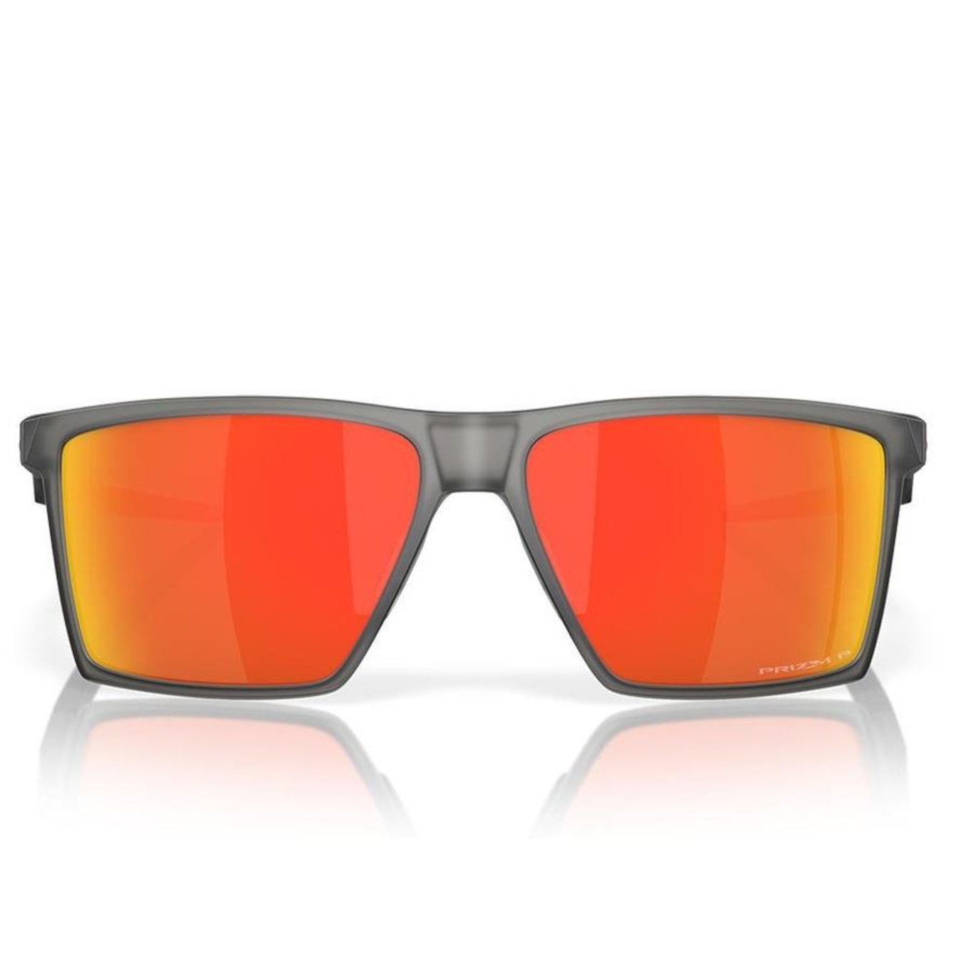 Óculos de Sol Unissex Oakley Futurity Sun Satin Grey Smoke 0457 - Foto 4