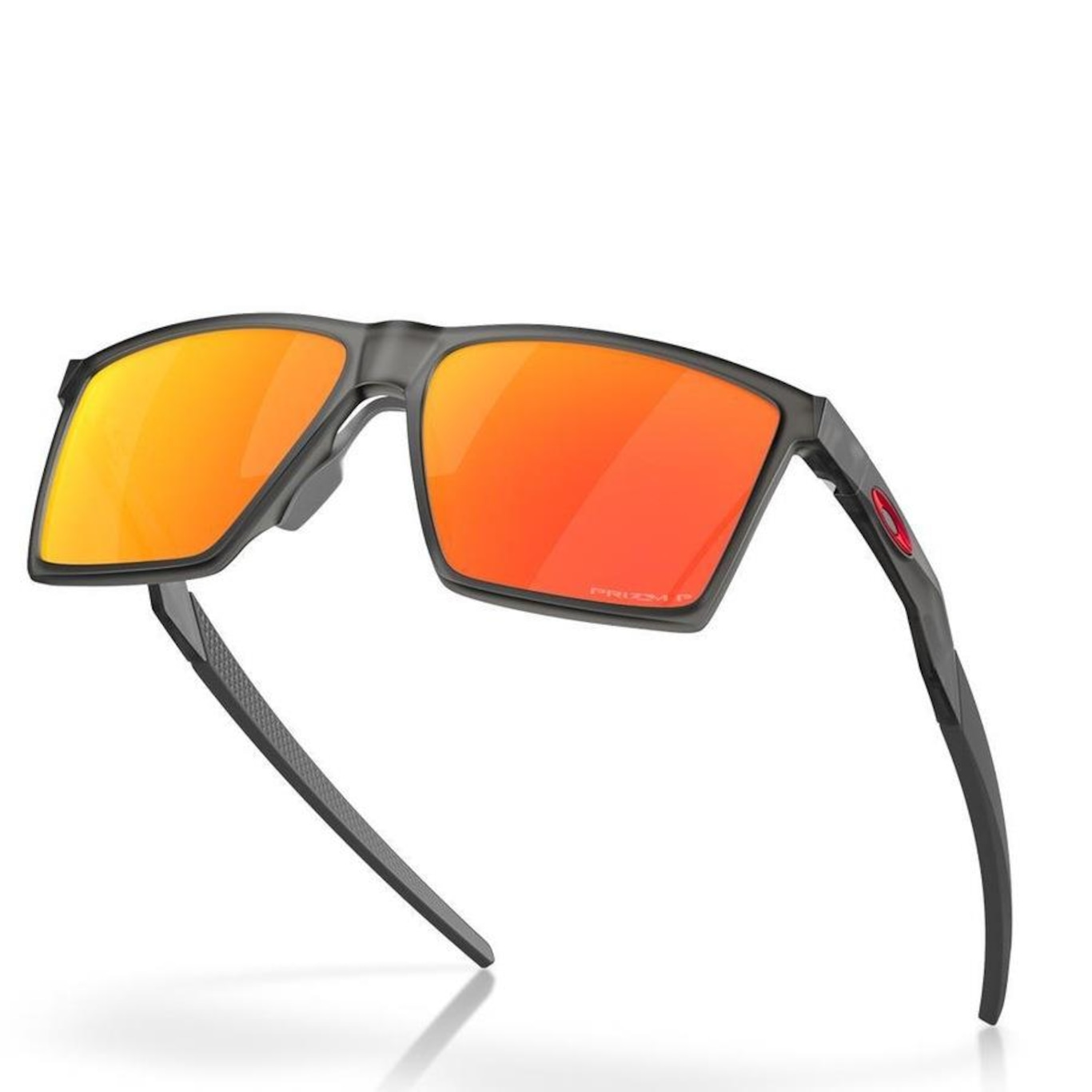 Óculos de Sol Unissex Oakley Futurity Sun Satin Grey Smoke 0457 - Foto 5