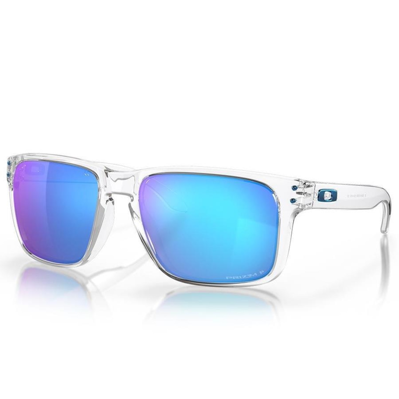 Óculos de Sol Unissex Oakley Holbrook Xl Polished Clear 0759 - Foto 1