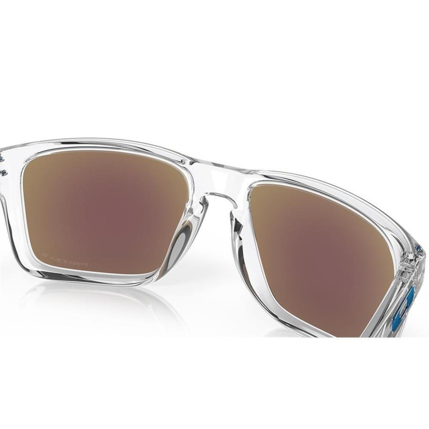 Óculos de Sol Unissex Oakley Holbrook Xl Polished Clear 0759 - Foto 2