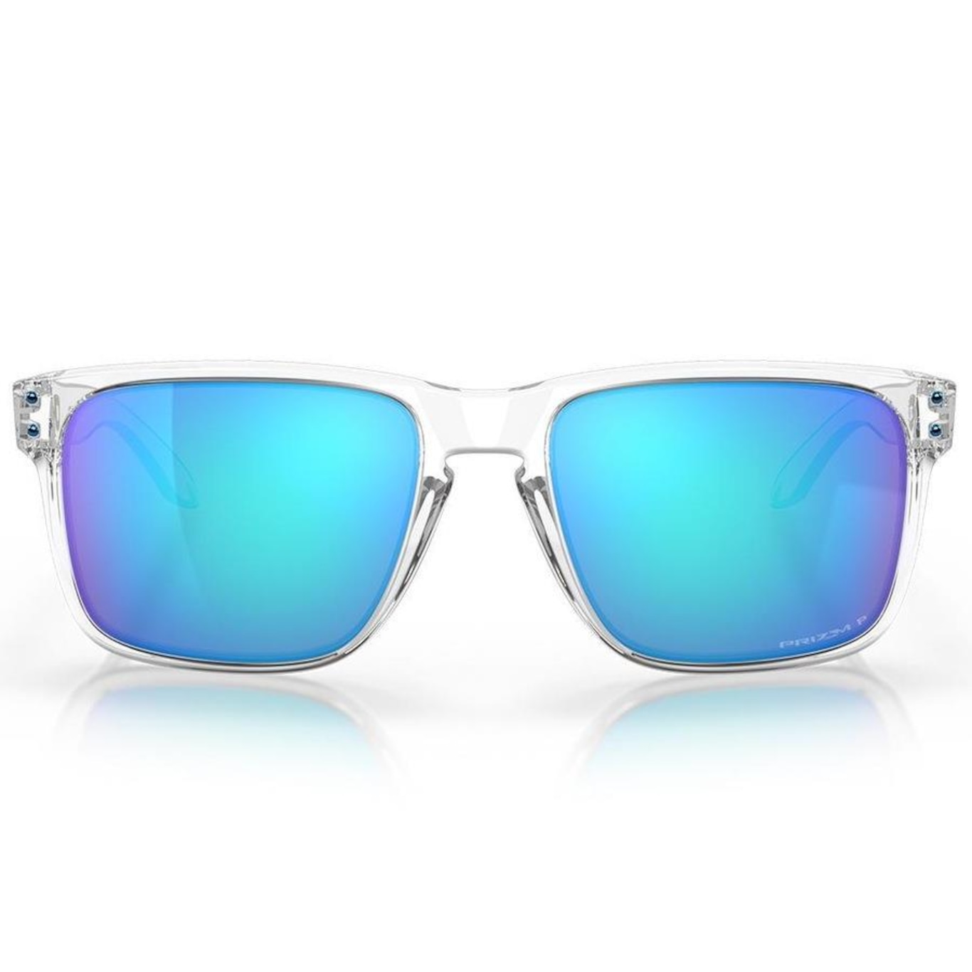 Óculos de Sol Unissex Oakley Holbrook Xl Polished Clear 0759 - Foto 4