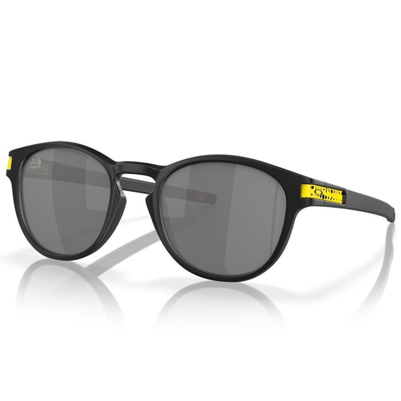 Óculos de Sol Unissex Oakley Latch Matte Black Ink Prizm Black - Foto 1