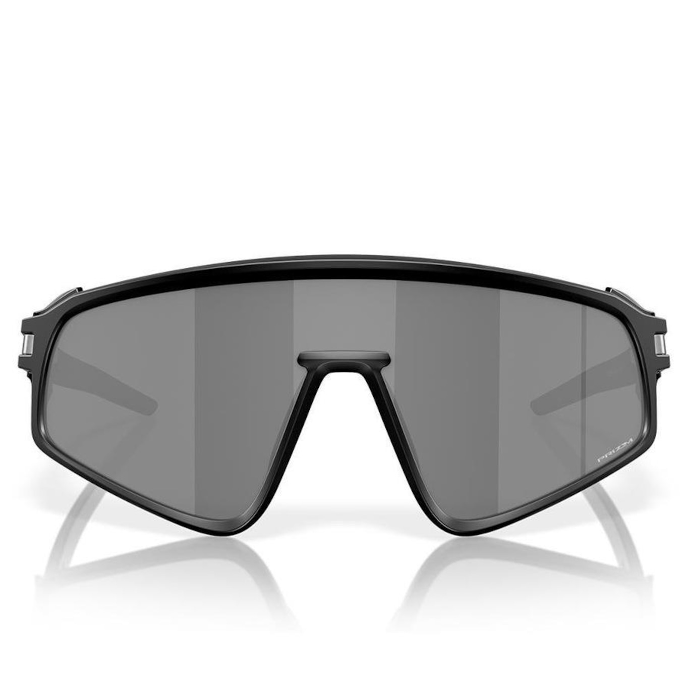 Óculos de Sol Unissex Oakley Latch Panel Matte Black Prizm Black - Foto 4