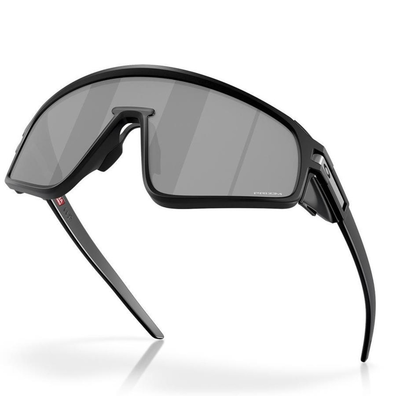 Óculos de Sol Unissex Oakley Latch Panel Matte Black Prizm Black - Foto 6