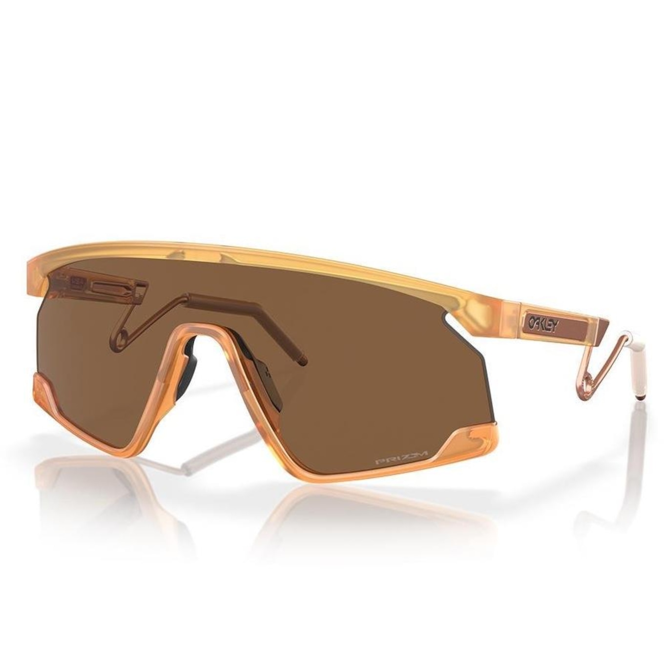 Óculos de Sol Unissex Oakley Bxtr Metal M.Transparent Light Curry 39 - Foto 1