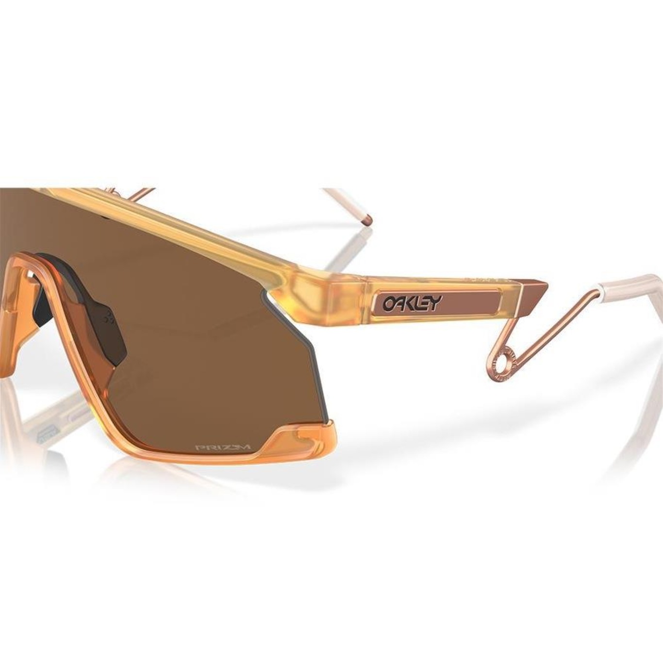 Óculos de Sol Unissex Oakley Bxtr Metal M.Transparent Light Curry 39 - Foto 5